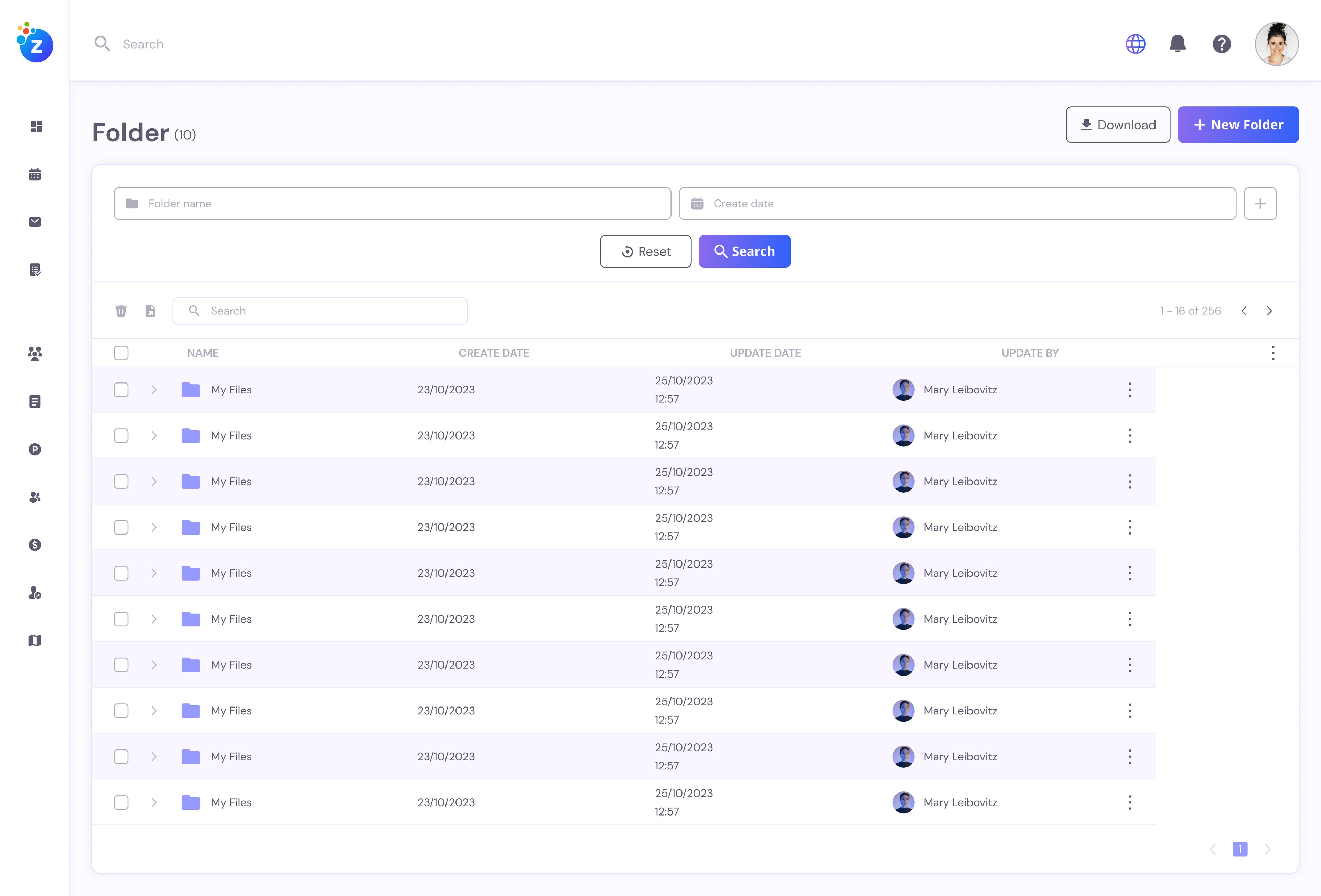 File and folders